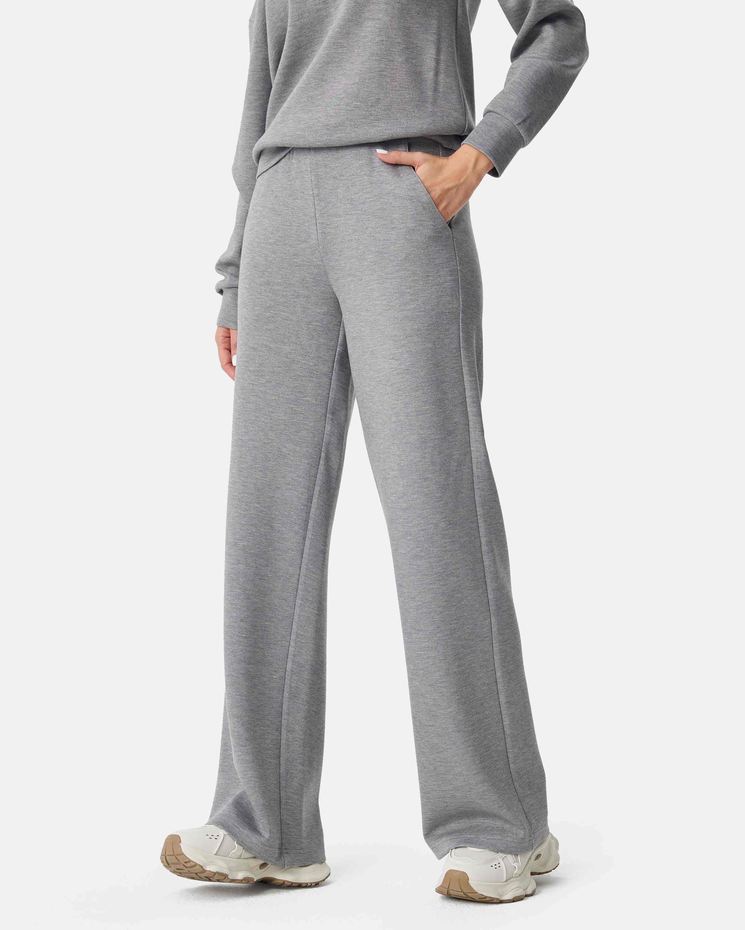 Casual air layer set Heather Gray