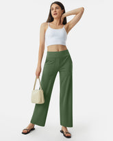 Forest Green pants for women