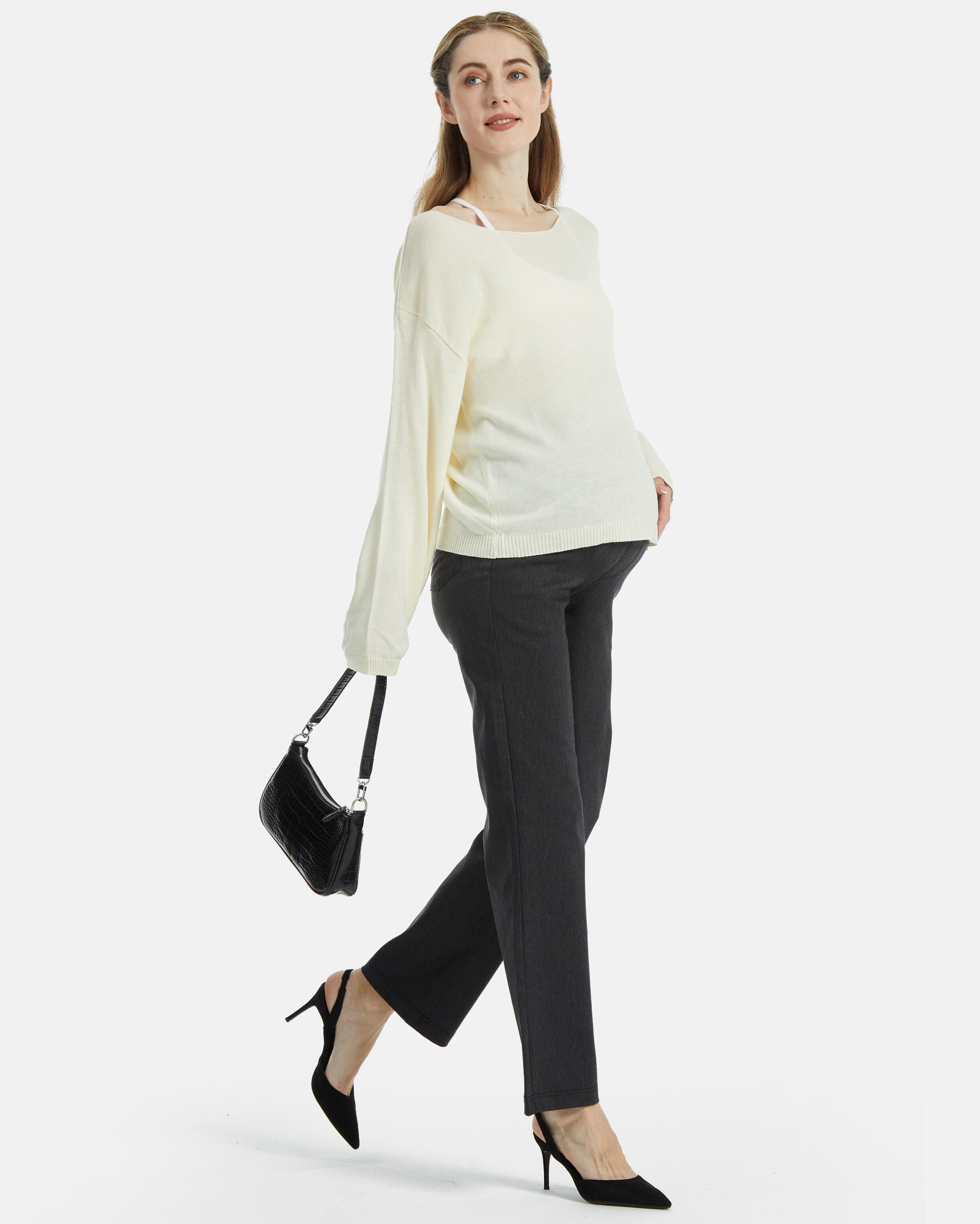 Maternity jeans black