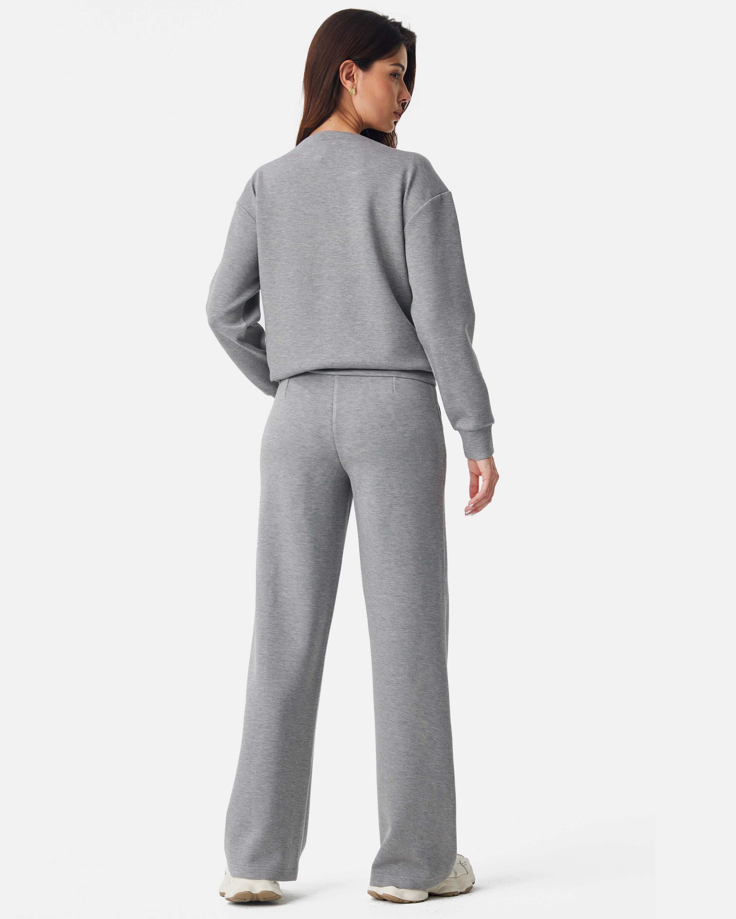 Stretchy matching set Heather Gray