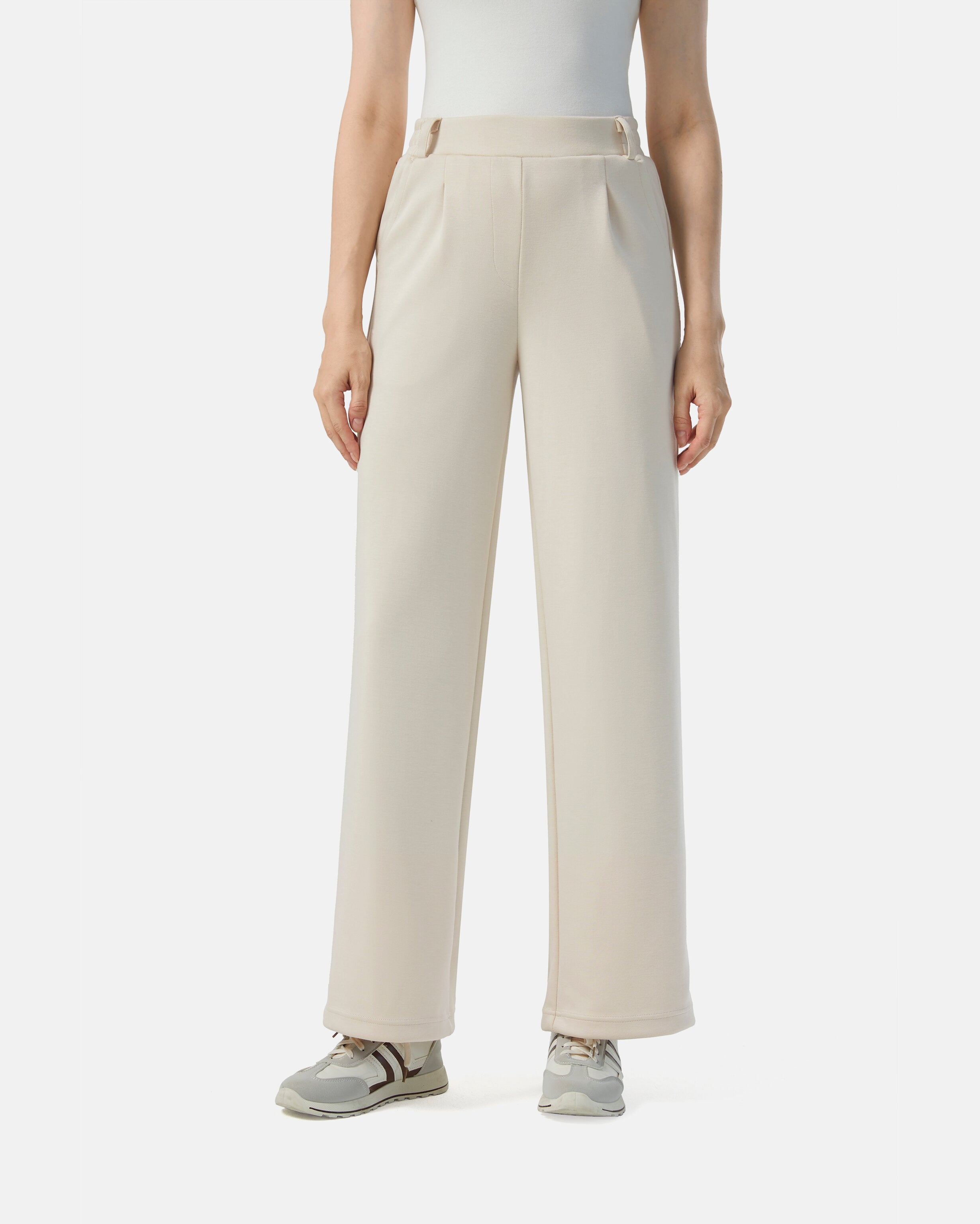 air essential travel pants Ivory