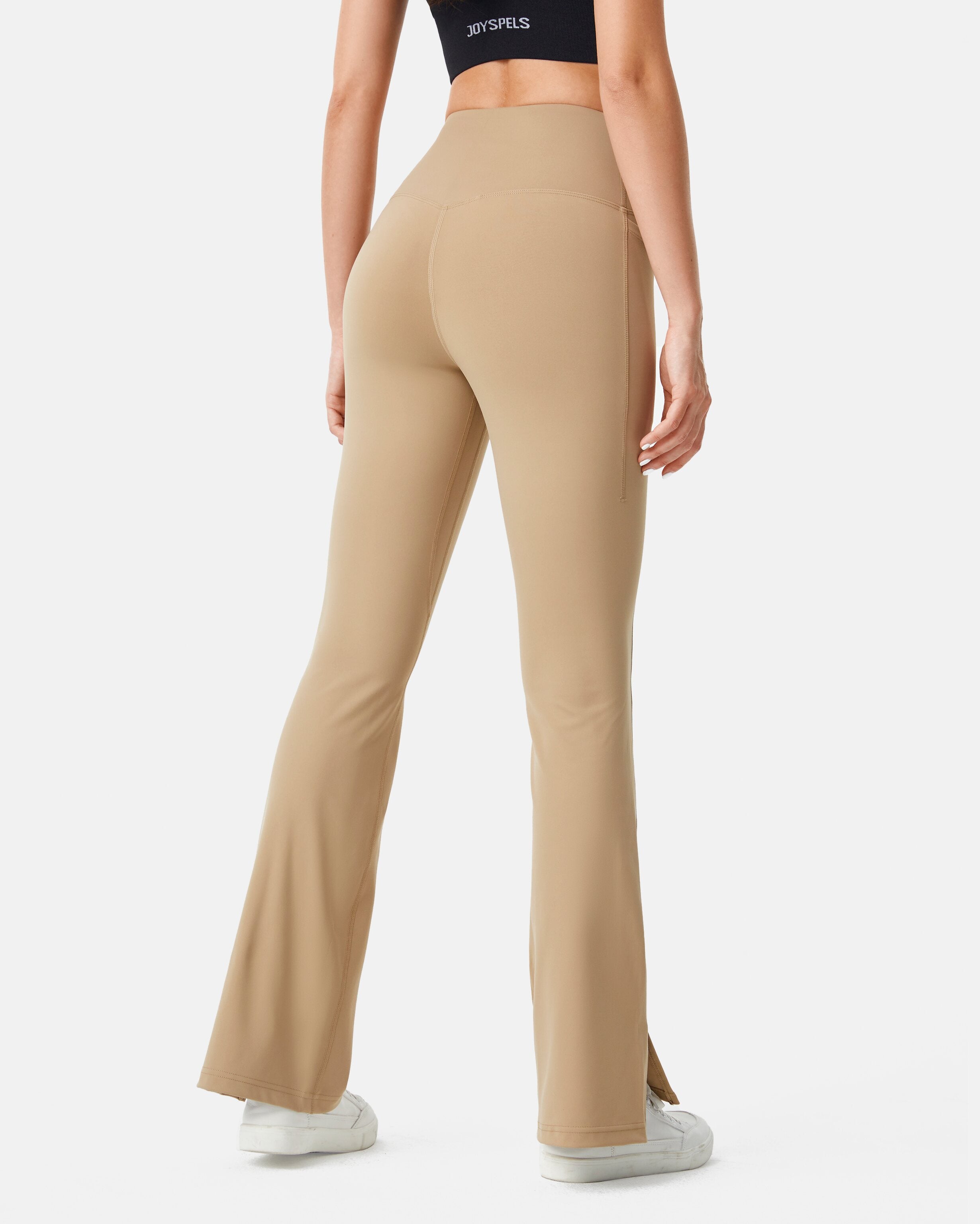 dress pants for women flare khaki