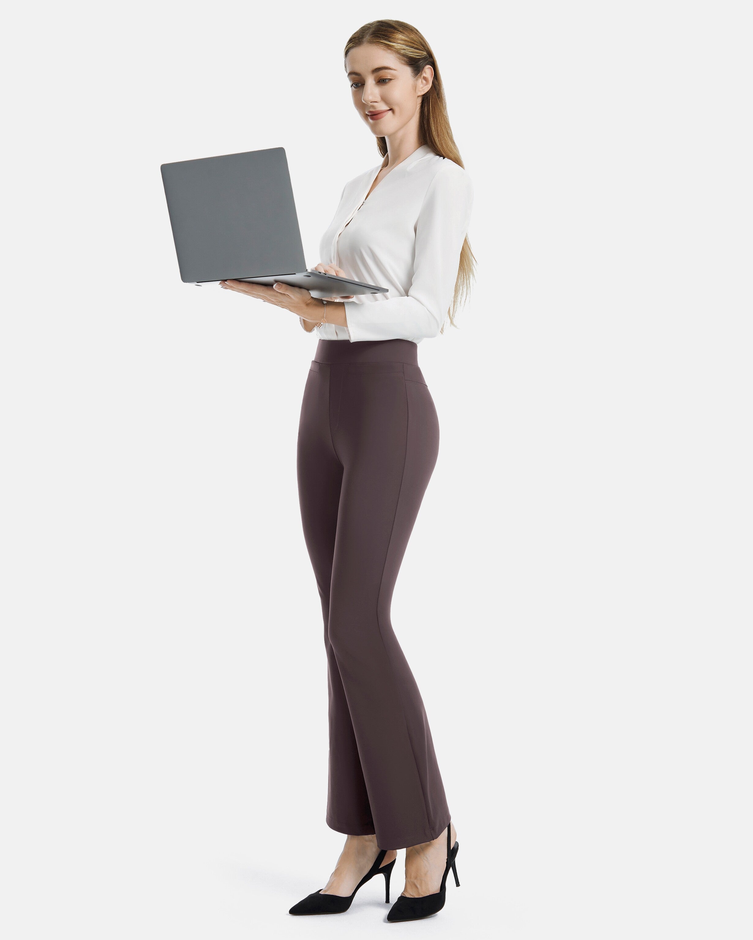 brown women's dress pants Women's Dress Pants