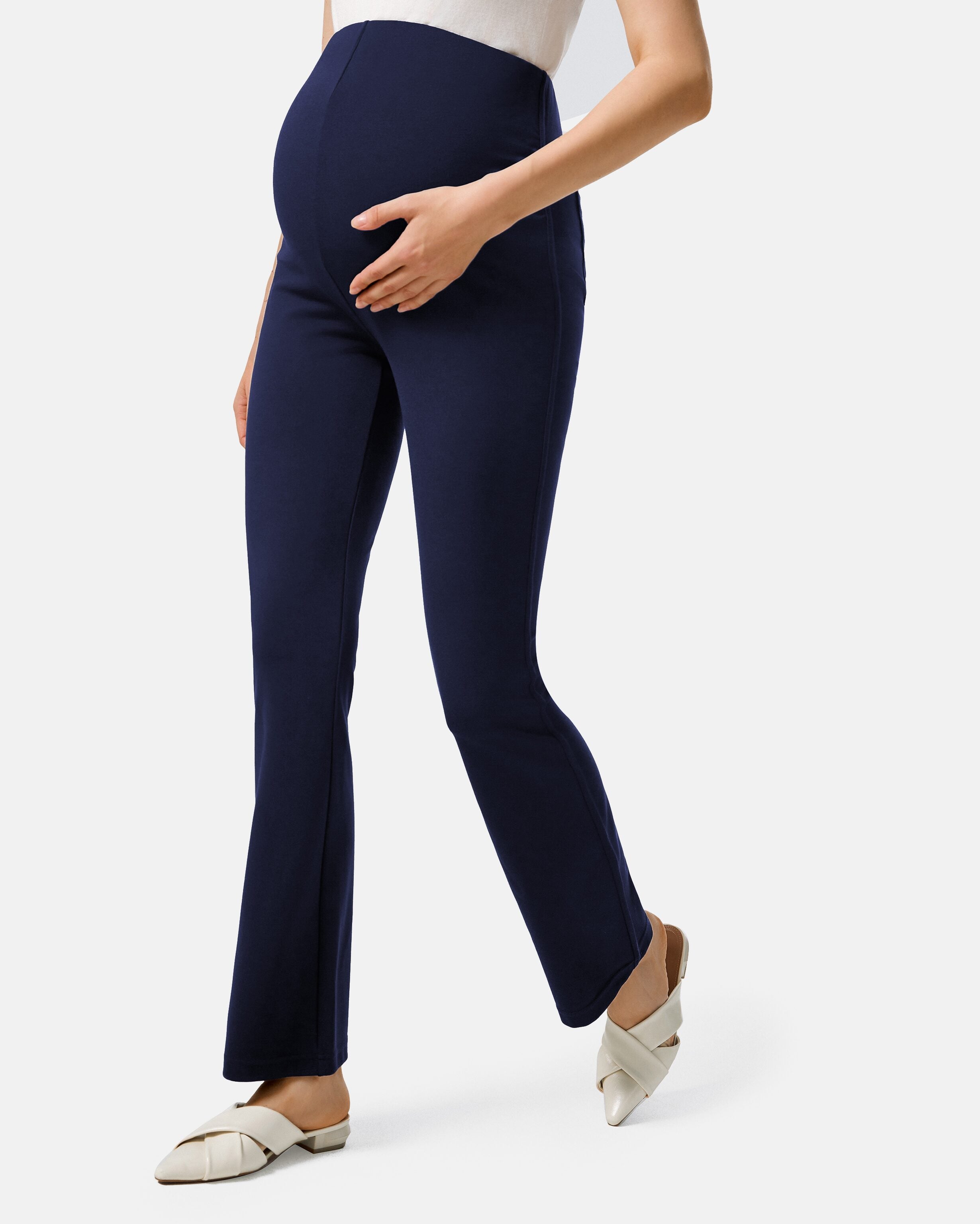 long maternity dress pants Tall Jeans and a supportive belly band for comfort throughout pregnancy Slim Leg Maternity Work Pants