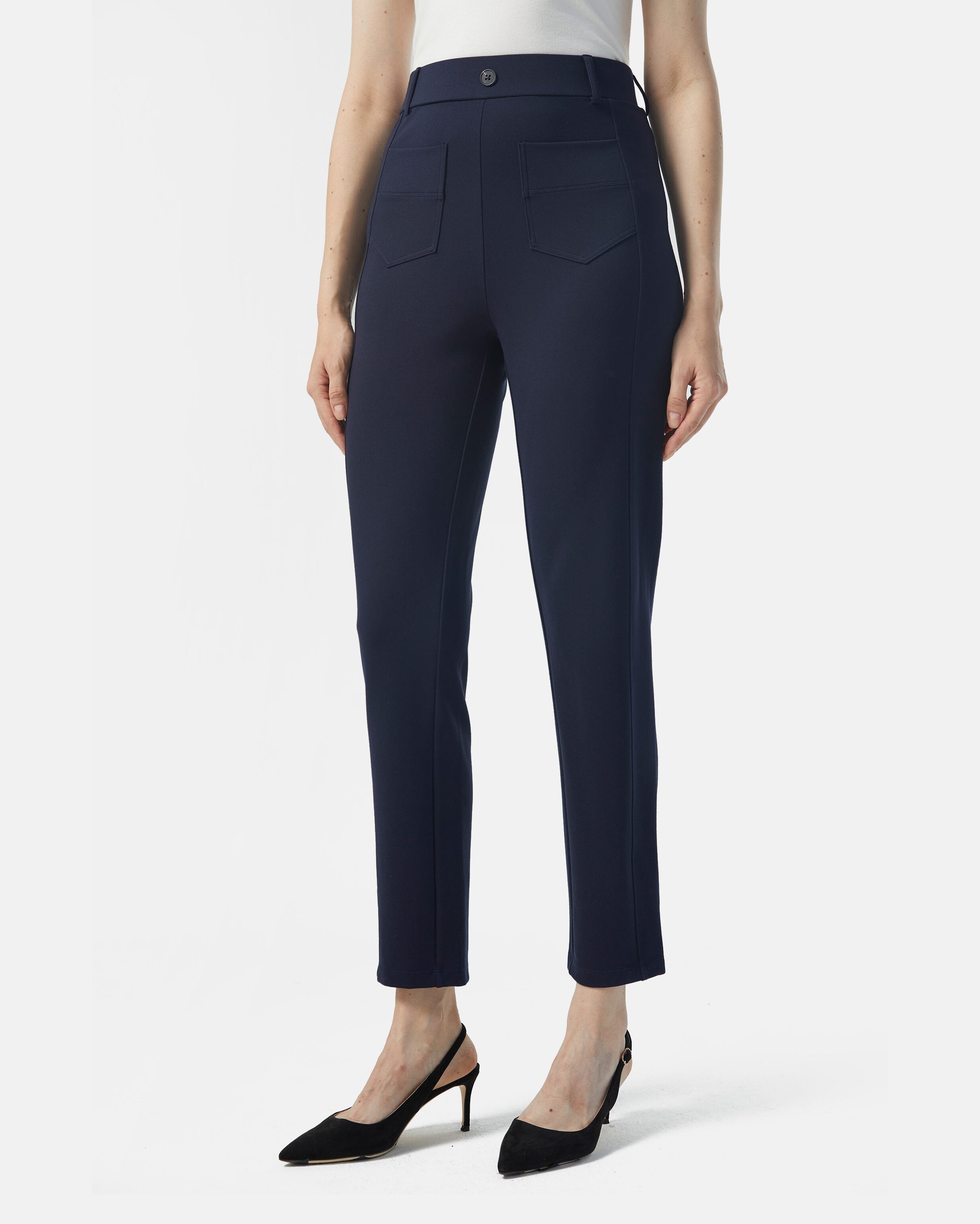 Women's Slim Pants | Slim Fit & Skinny Trousers for Women Deep Brown / Regular 30 / 2XL Women's Slim Pants | Slim Fit & Skinny Trousers for Women Deep Brown / Regular 30 / 2XL