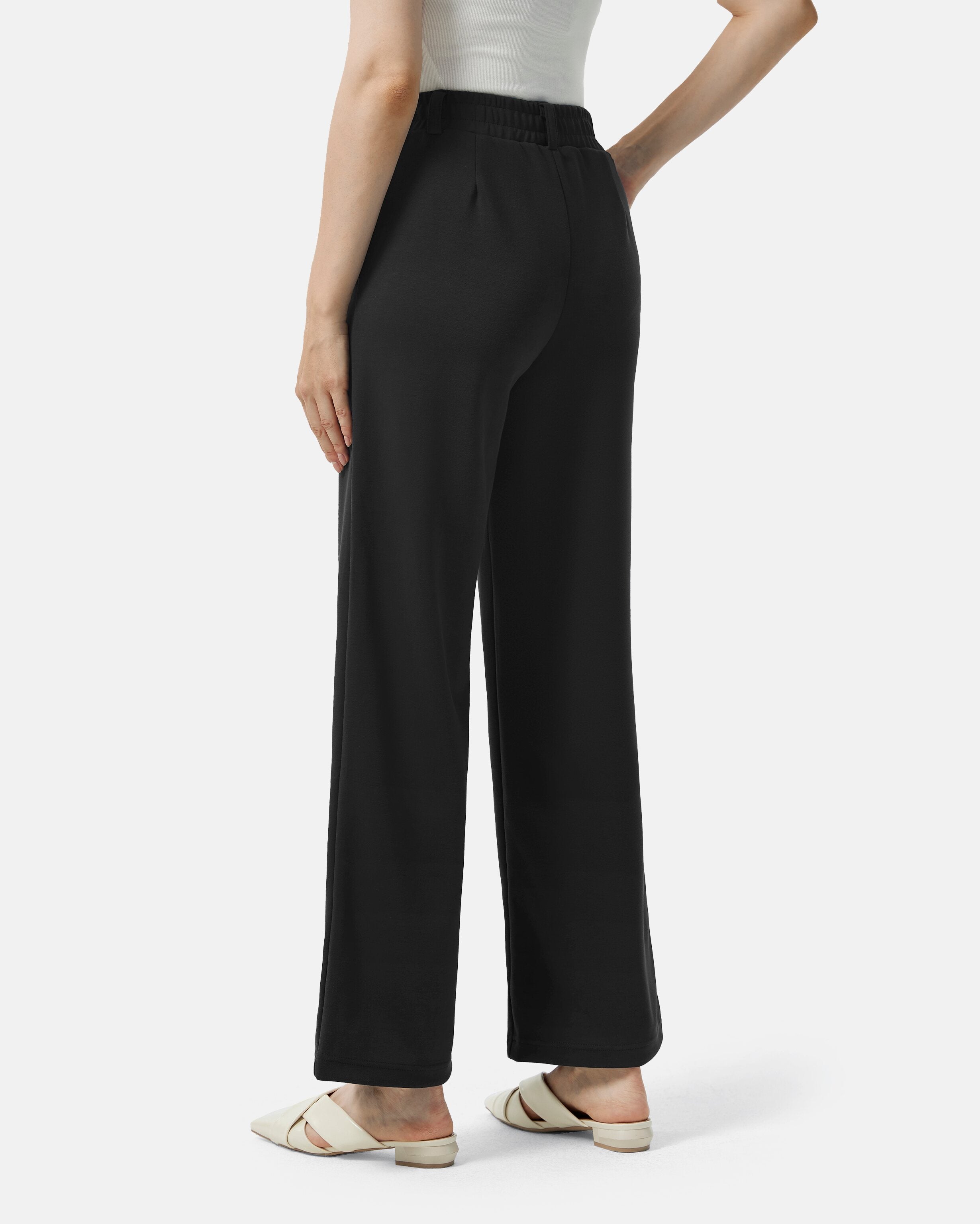 Womens Casual Pants | Stylish comfortable Trousers for Work Ivory / Petite 29 / XS Womens Casual Pants | Stylish comfortable Trousers for Work Ivory / Petite 29 / XS
